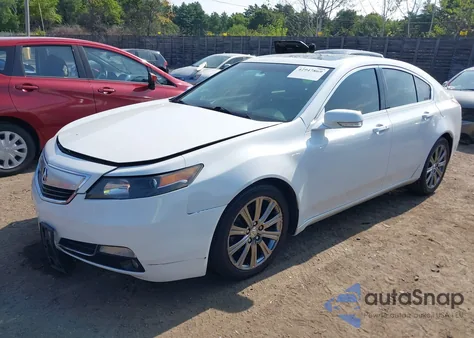 2014 Acura Tl 3.5 Special Edition z USA, uszkodzony, nr VIN 19UUA8F32EA004195